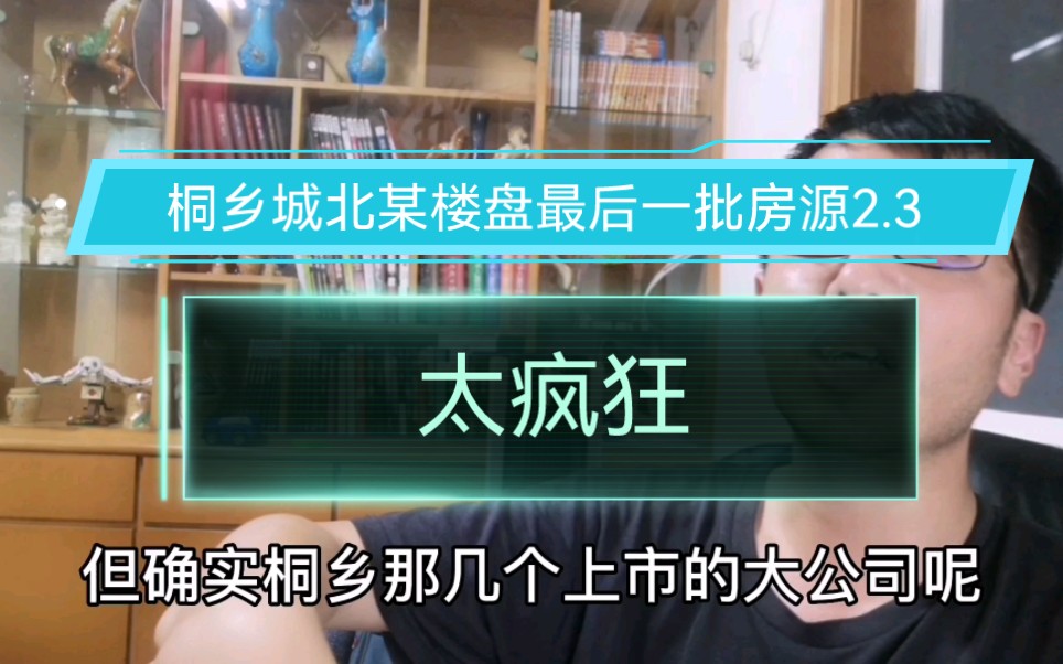 浙江嘉兴,桐乡城北某楼盘最后一批房源预售证,均价2.3,好疯狂!哔哩哔哩bilibili