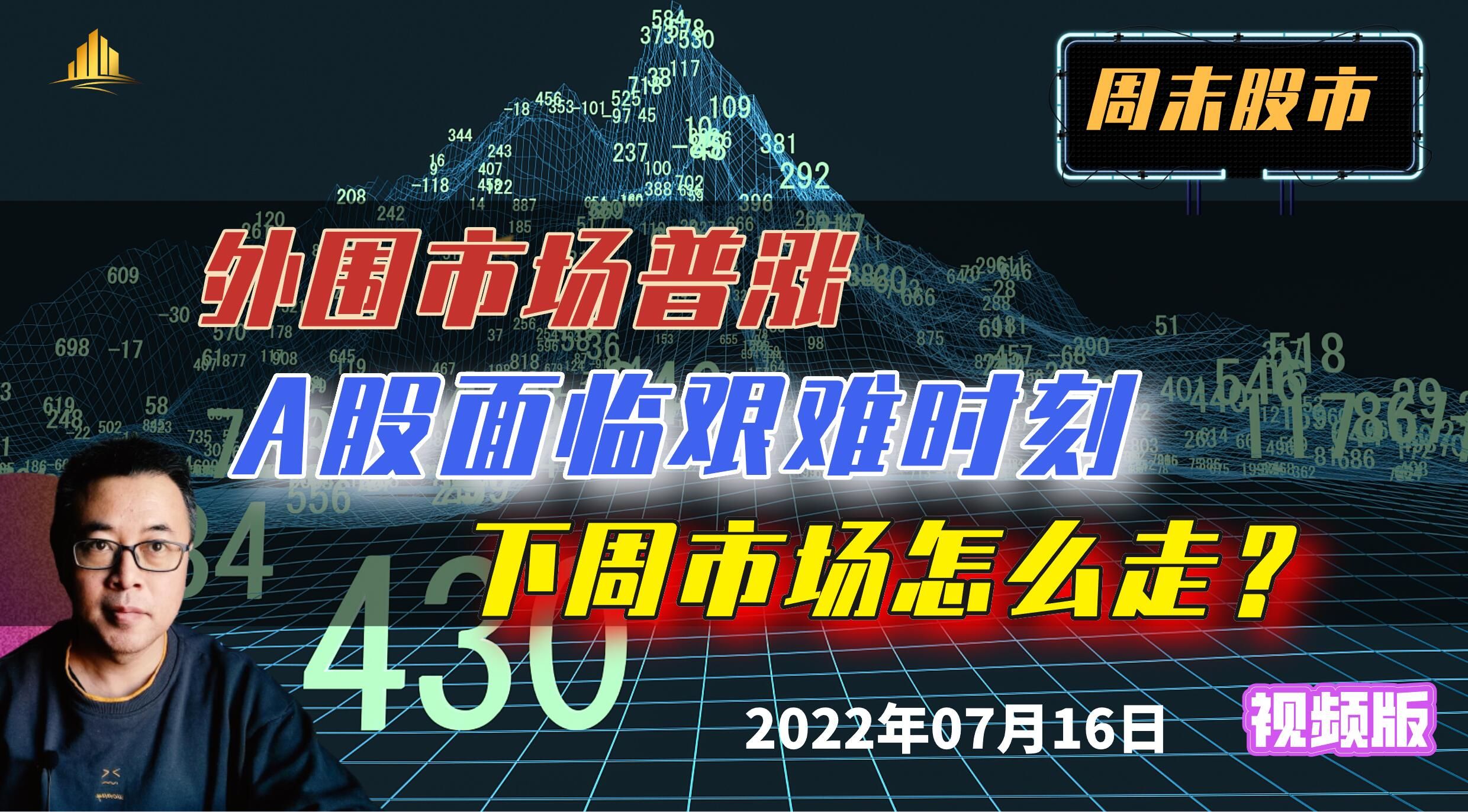 周末股市:外围市场普涨,A股面临艰难时刻,下周市场怎么走?哔哩哔哩bilibili