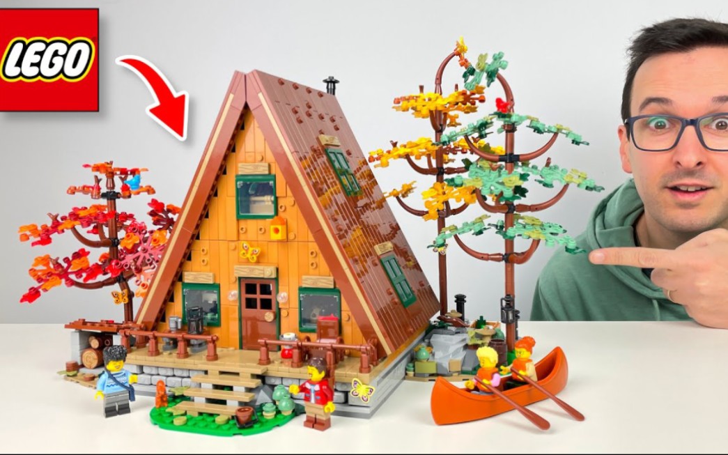 【油管搬运】乐高21338a框架小屋测评(设计师采访)