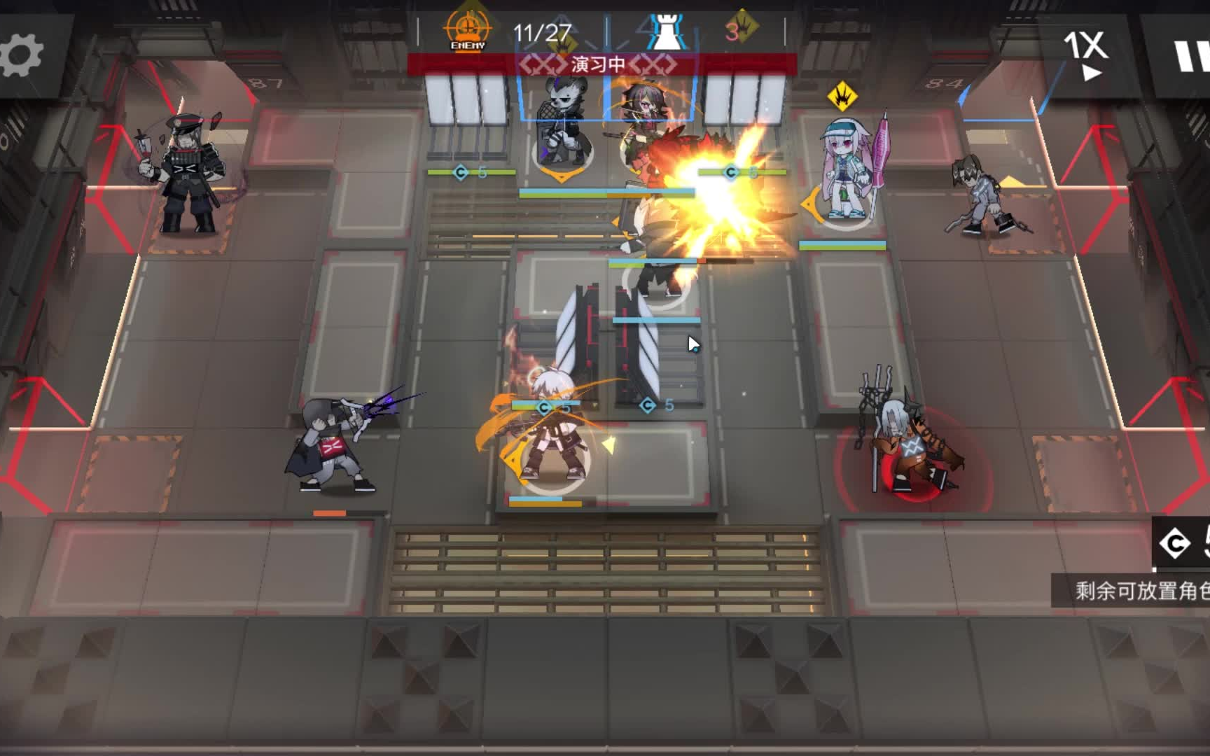 明日方舟mb8三星队6人