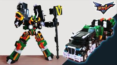 韓国トイ トボット V ビックトレイル 合体ロボ トランスフォーマー