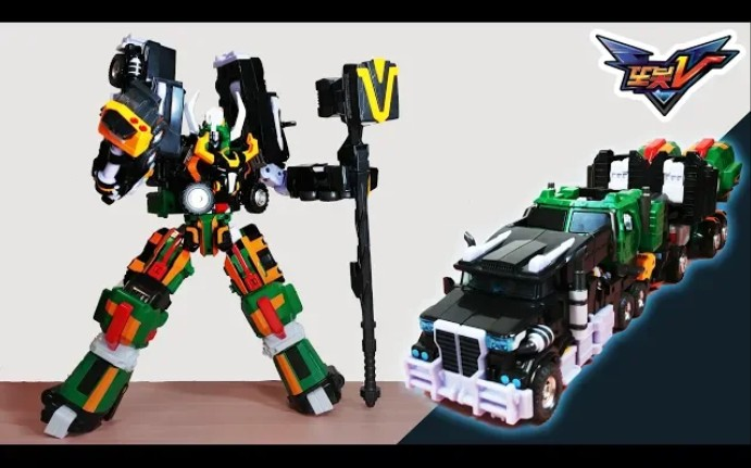 韓国おもちゃレビュー: トボットV「ビッグトロール」 / TOBOT V
