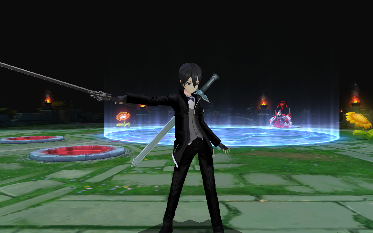 【300英雄补丁黑西服桐人】穿着婚服带着老婆秀恩爱回城会发生什么?