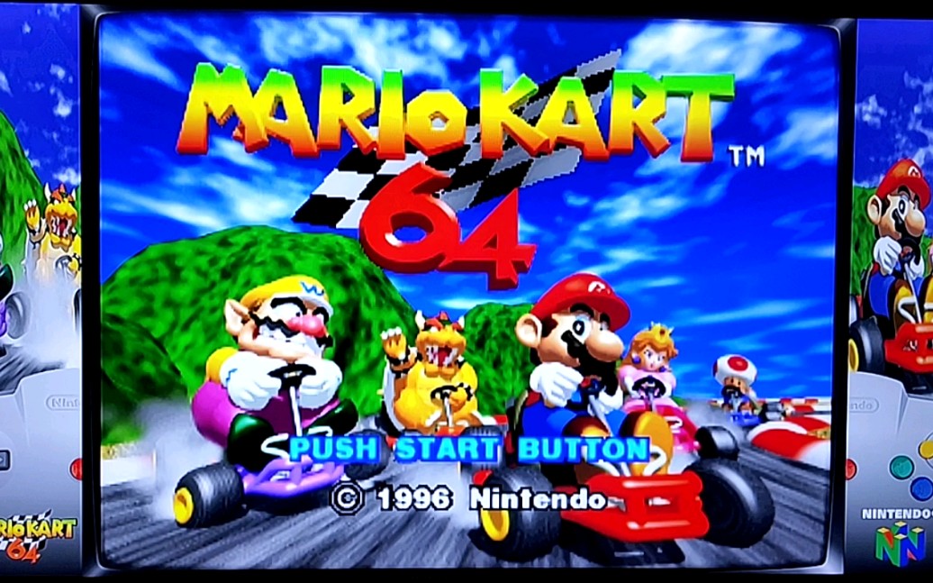 日常玩游戏115～马里奥赛车64(n64)_哔哩哔哩 (゜-゜)つロ 干杯~-bili