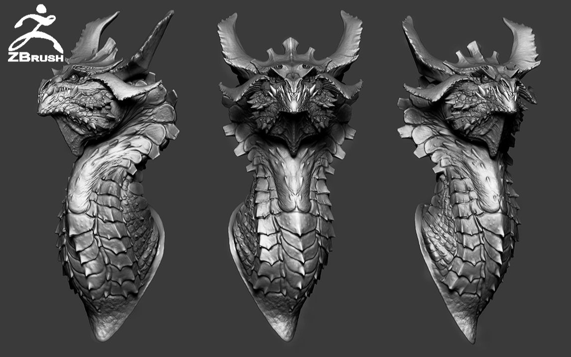 zbrush速雕建模教程!_哔哩哔哩_bilibili