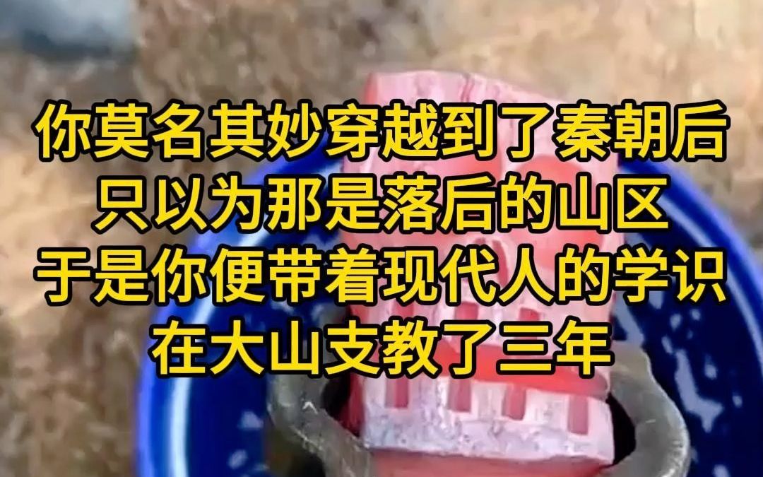 [图]《名动秦朝》你莫名其妙穿越到秦朝后，只以为那是落后的山区。于是你便带着现代人的学识在大山支教了三年