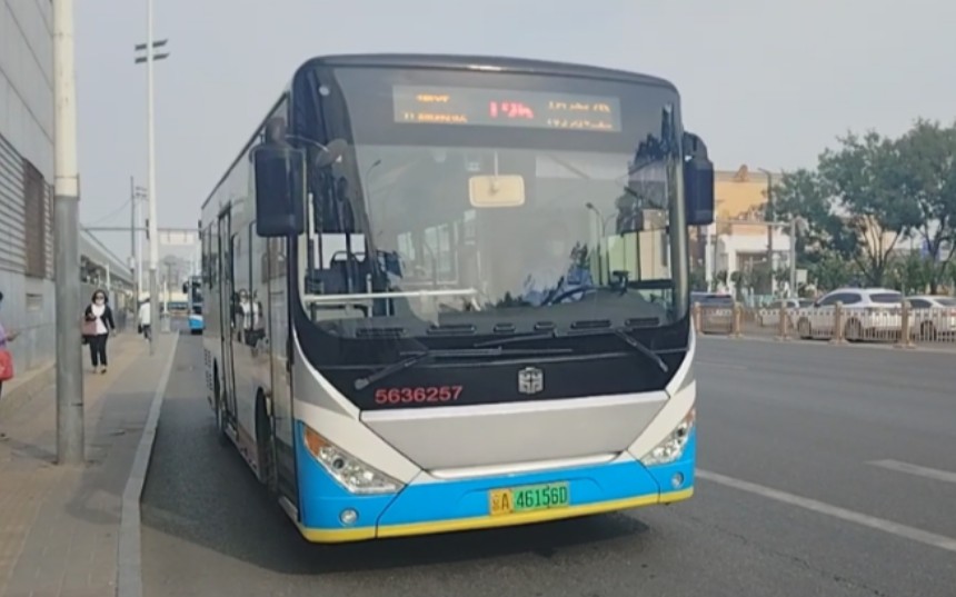 北京公交t25路pov(地铁九棵树站-胡家垡)前方展望