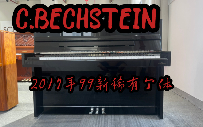 C.BECHSTEIN书房钢琴 2017年的准新琴 千年难遇哔哩哔哩bilibili