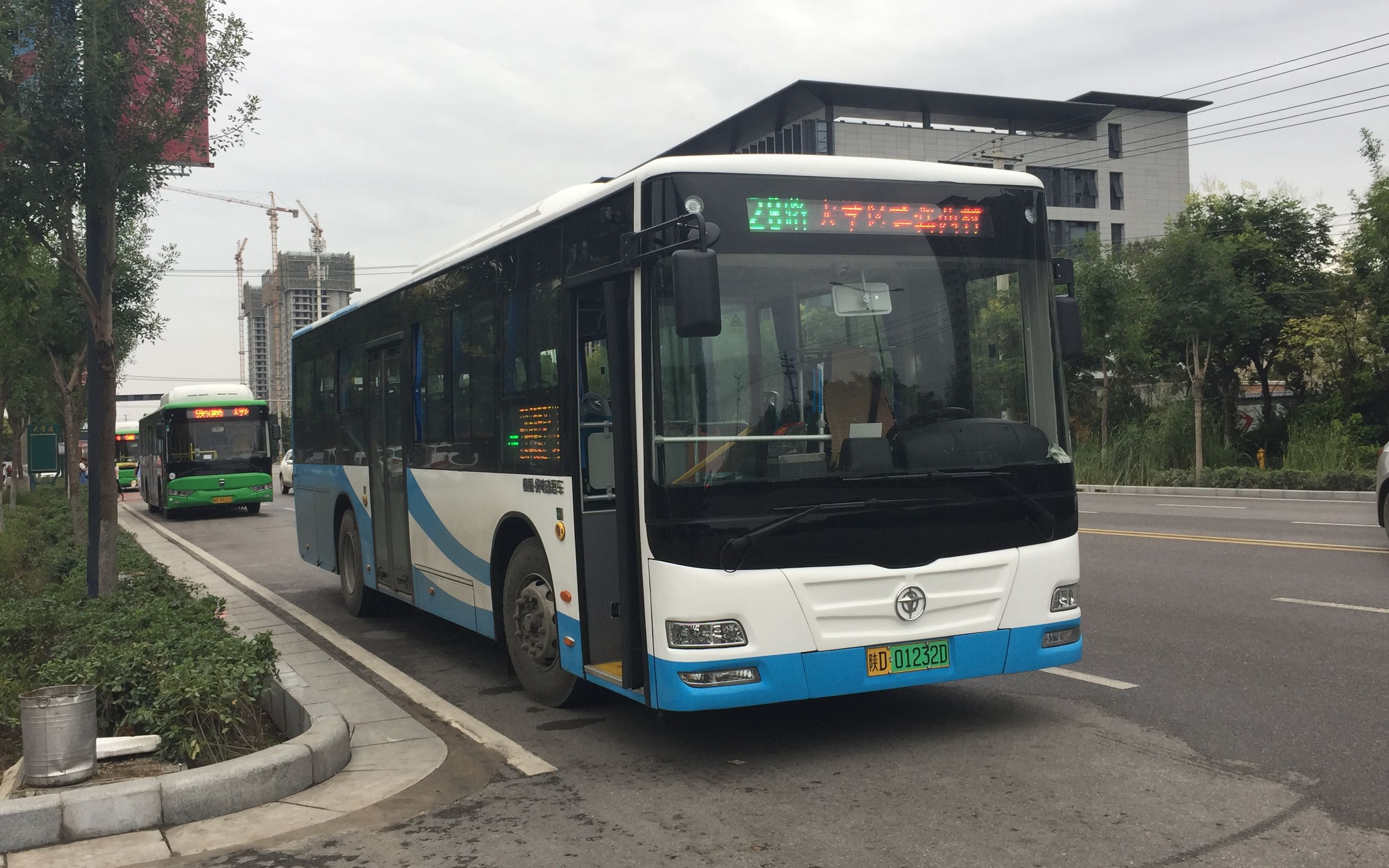 咸阳公交28路全程pov(大学区65龚西村)