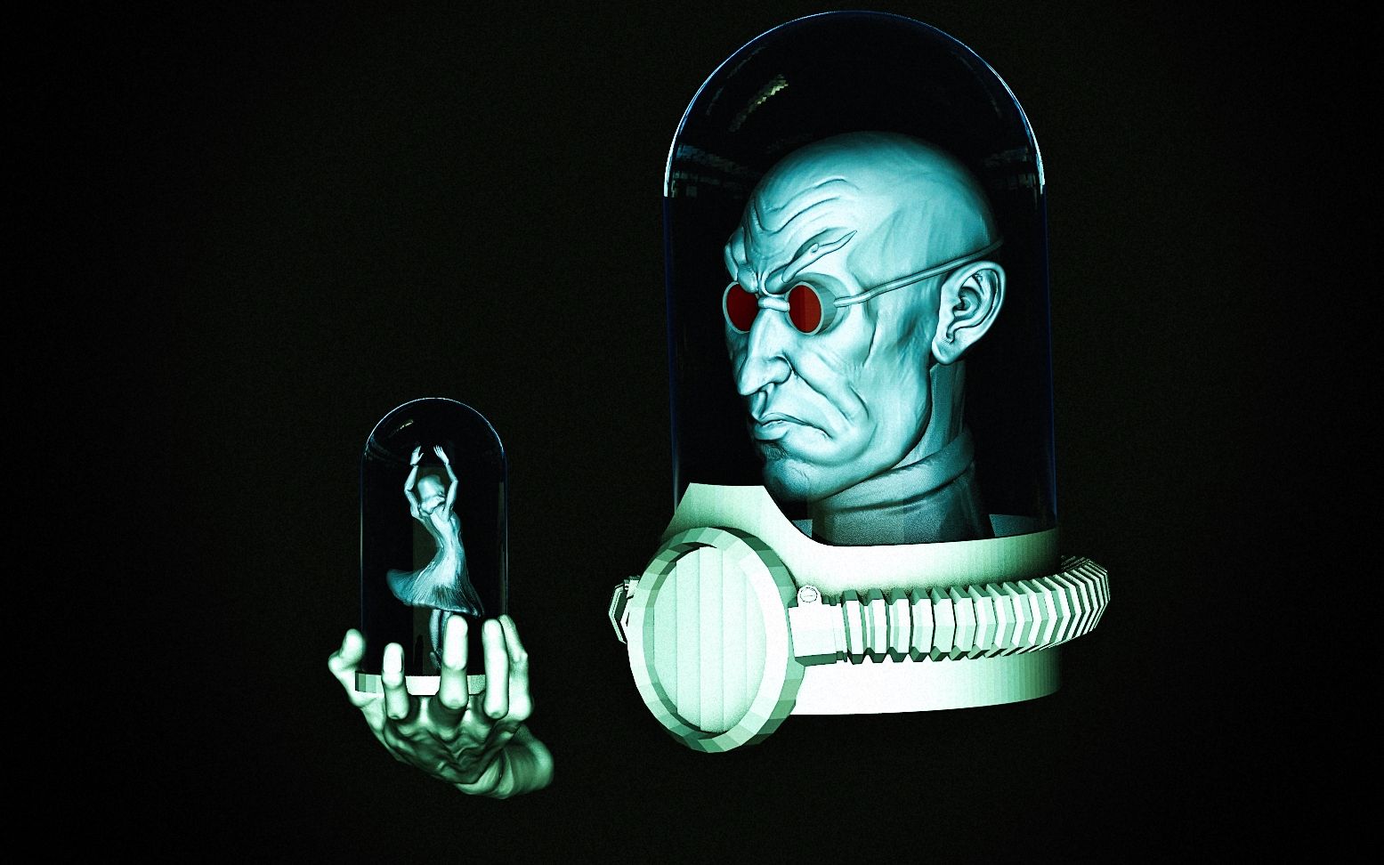 zbrush匠人出品——30天恶人速雕计划之 mr freeze