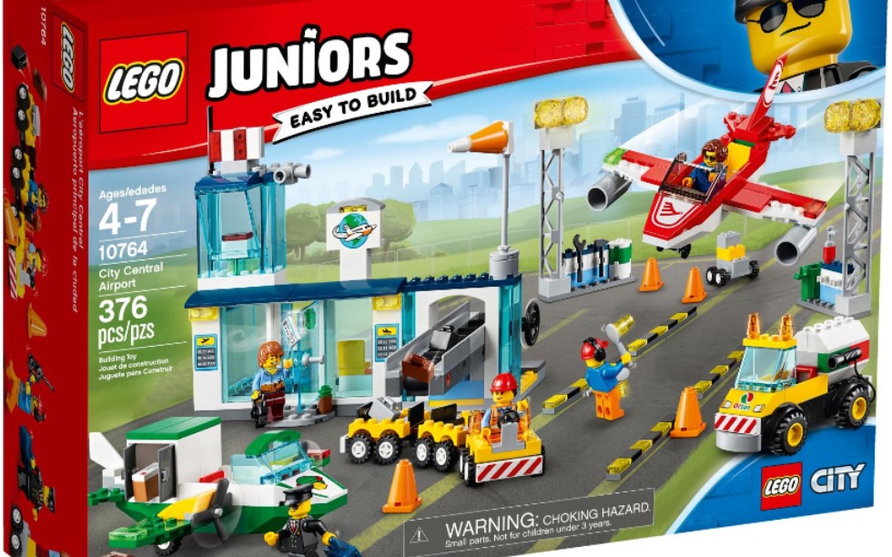 乐高小拼砌师10764城市中央机场速组评测
