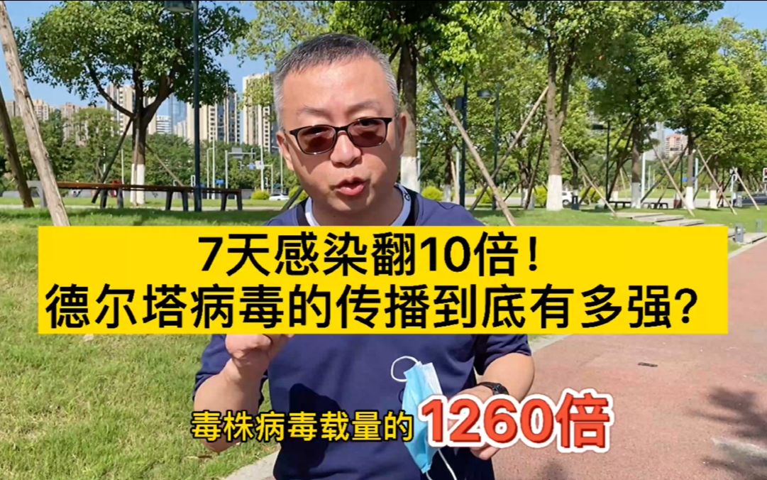 德尔塔毒株到底有多强?面对如此强的病毒我们该如何来做预防?哔哩哔哩bilibili