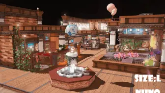 【FF14装修】隐藏在森林中的神秘小镇-L房-异空间