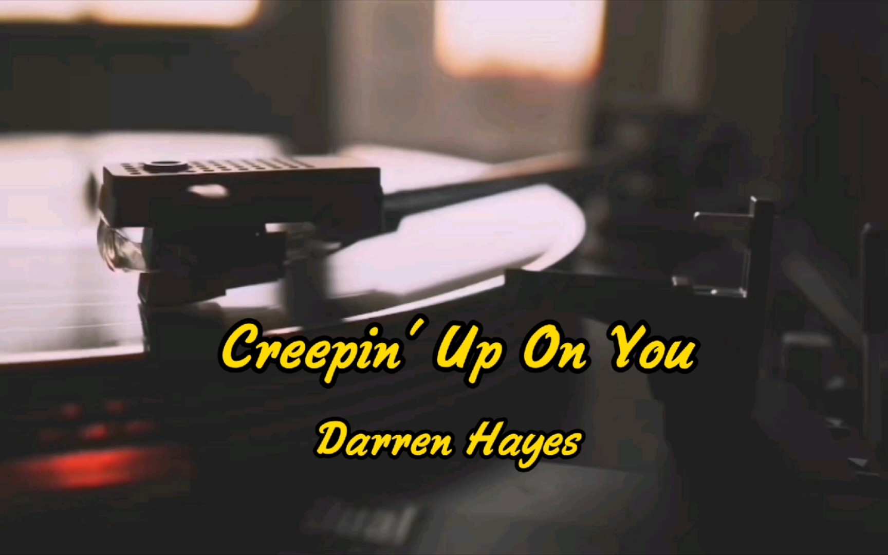 [图]我决定了，找个会唱这首歌的男朋友《Creepin' Up On You》