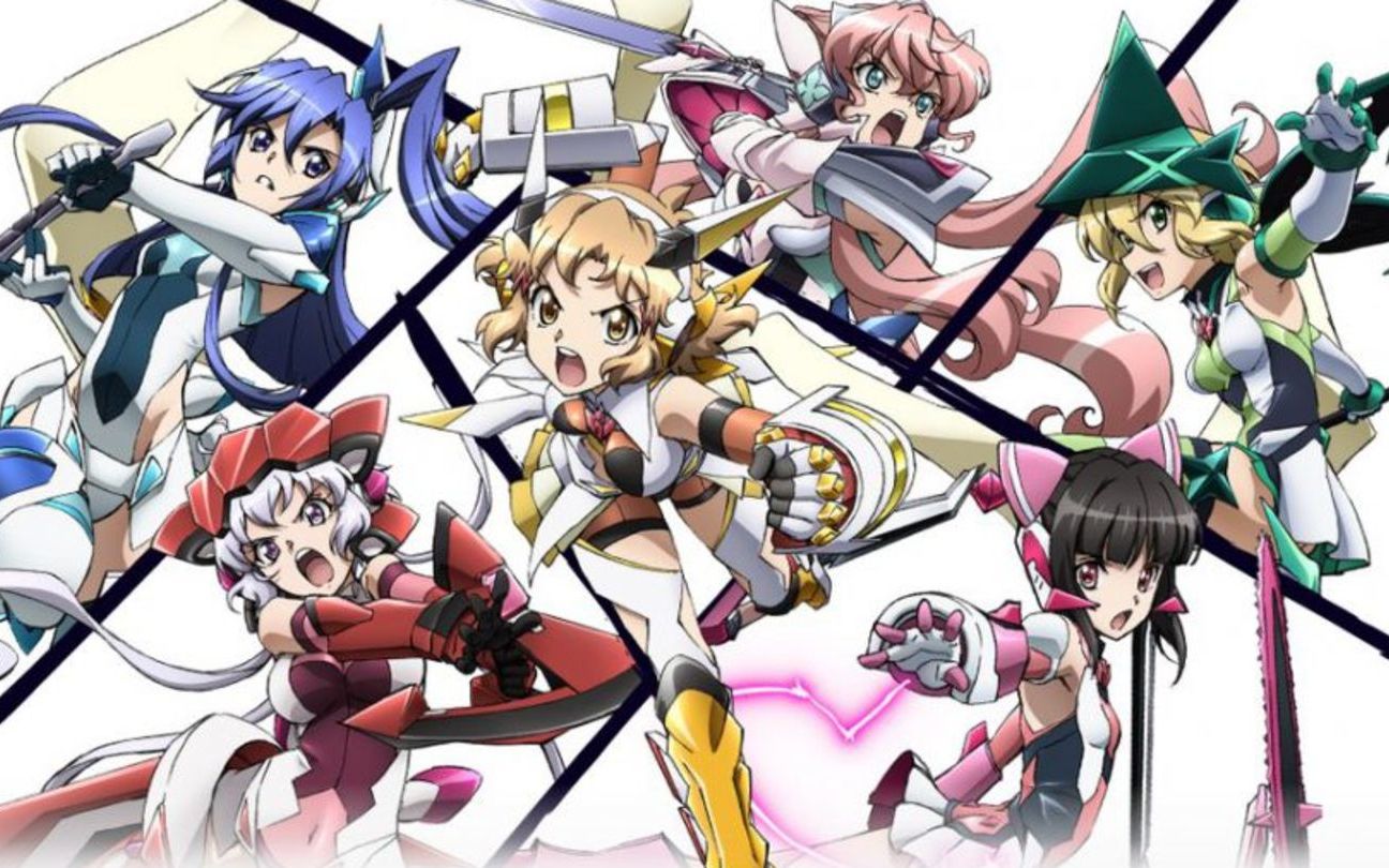 [搬运]战姬绝唱symphogear xv op metanoia-白_摸鱼中-刀使,勇者,战姬