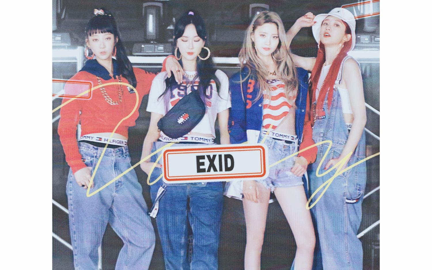 exidexid明天再说ladyshowcase舞台穿着新专辑打歌服的ddd