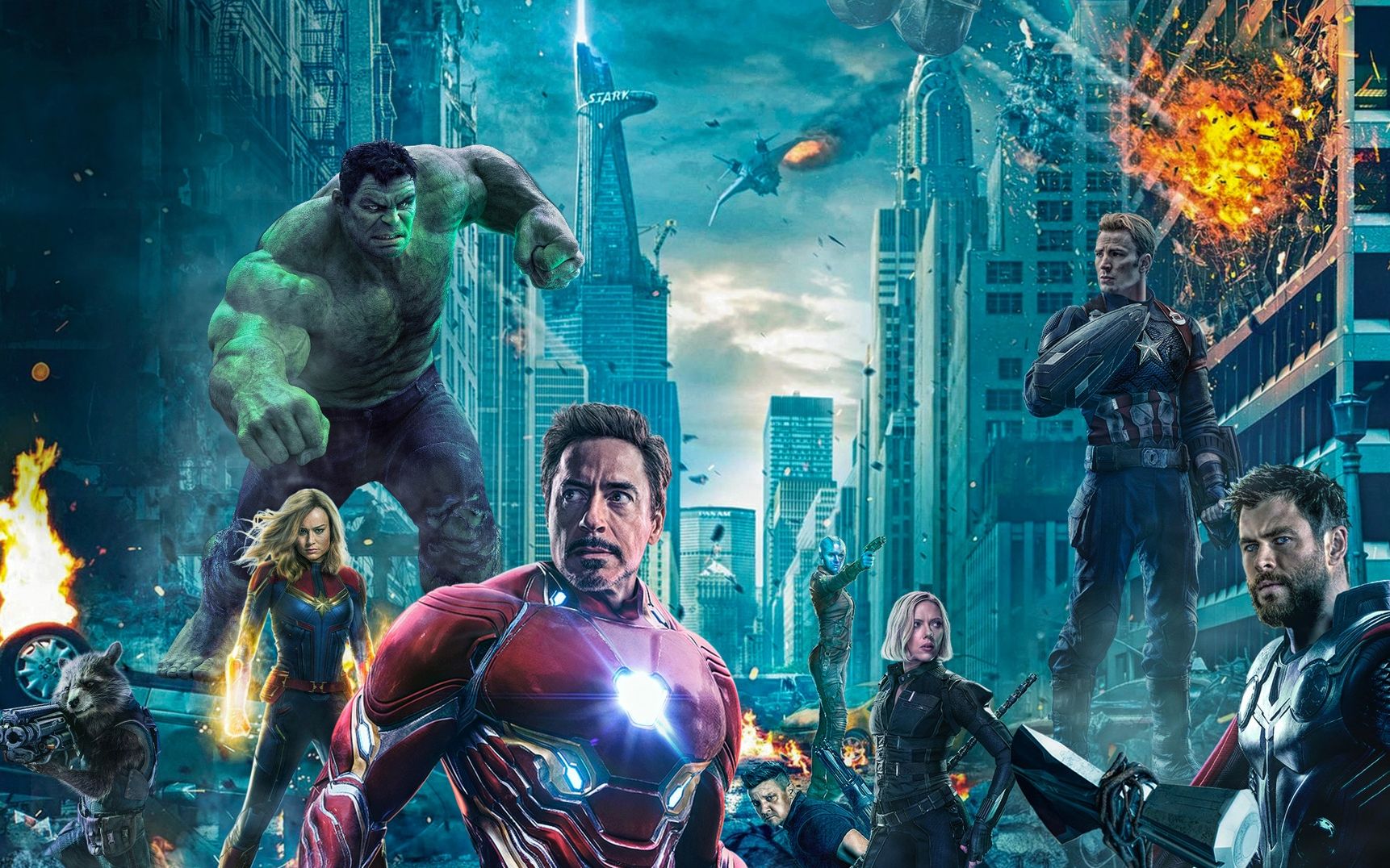 漫威/复联4最新预告-最终集结