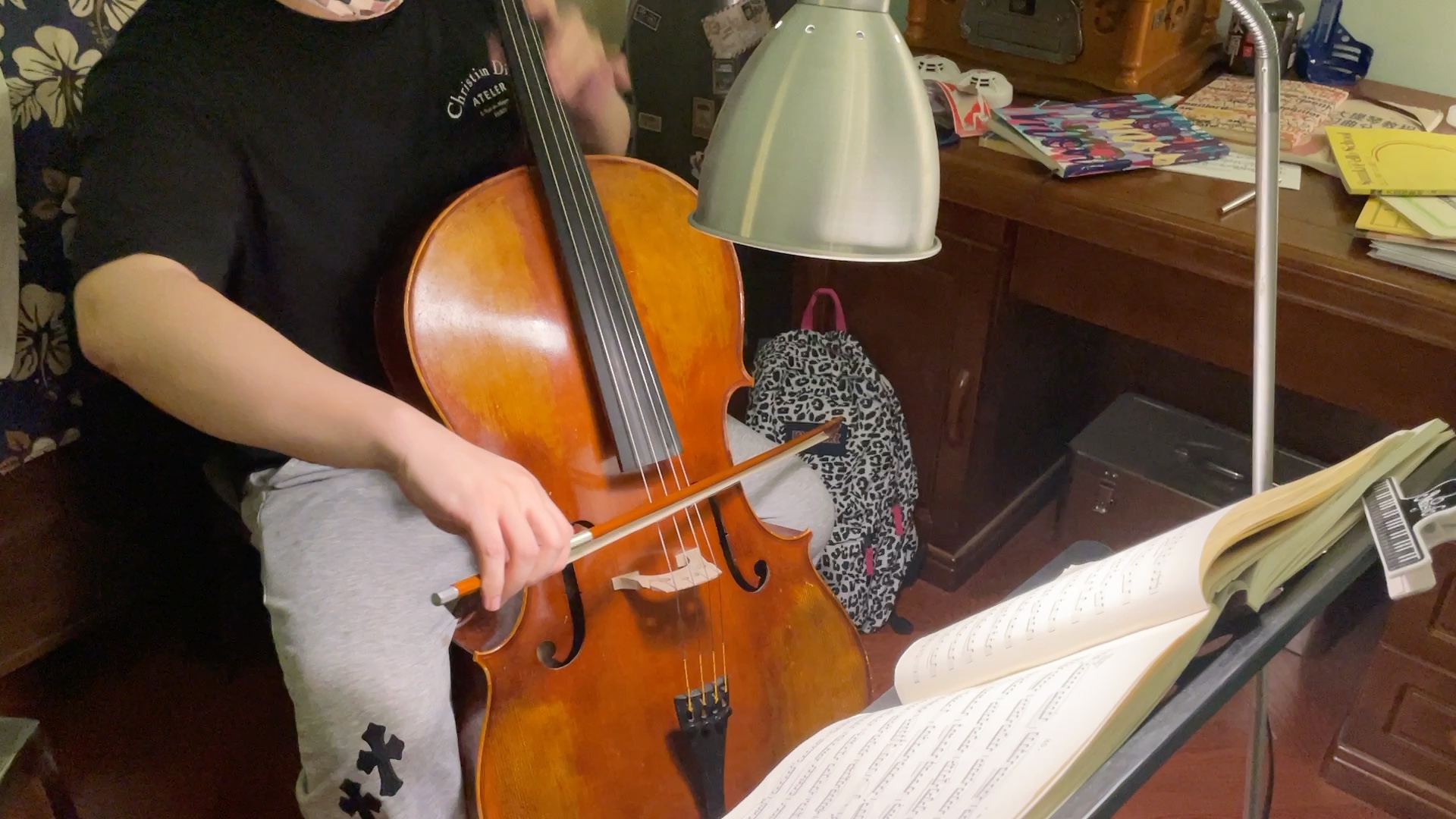 大提琴宋涛练习曲第二册第35课 库默尔曲_哔哩哔哩_bilibili