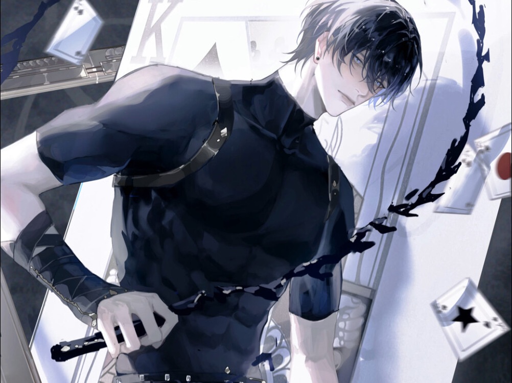 【惊封|黑桃】密林边陲"白柳,结婚,亲一下——"(单纯jpg