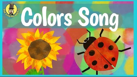 Colourful songs! 🟡🟠🔴🟢🔵 Colours for Kids