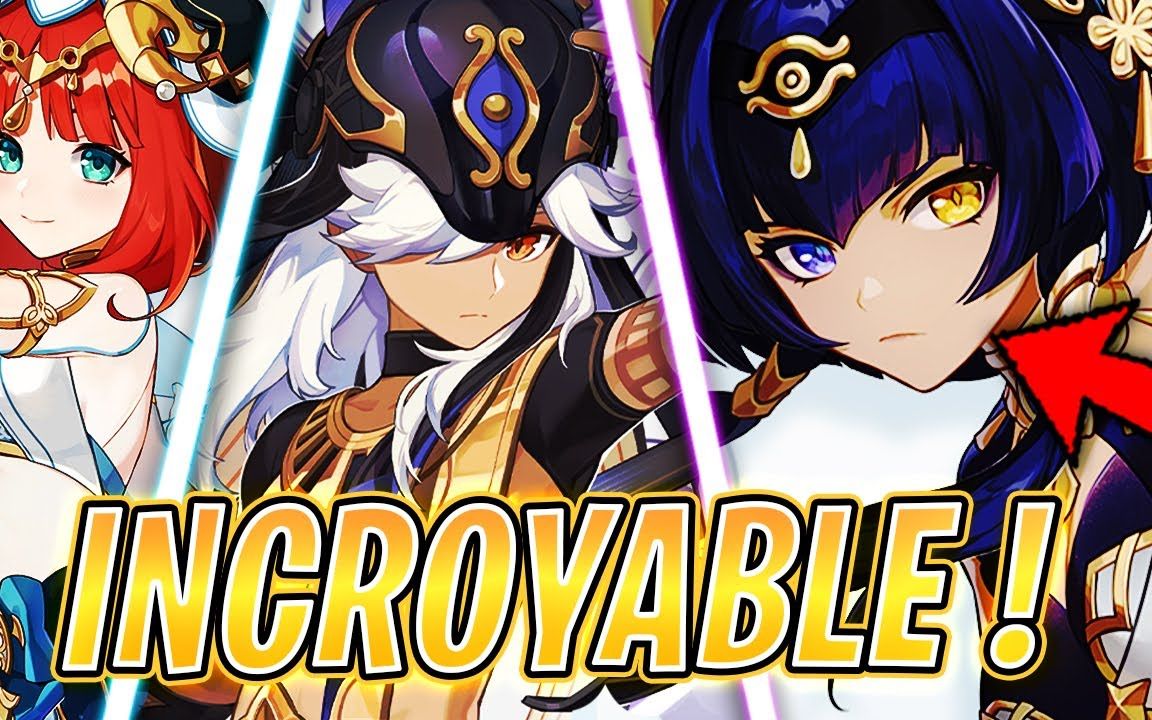 原神3.0新角色立绘 polia 反应 reaction