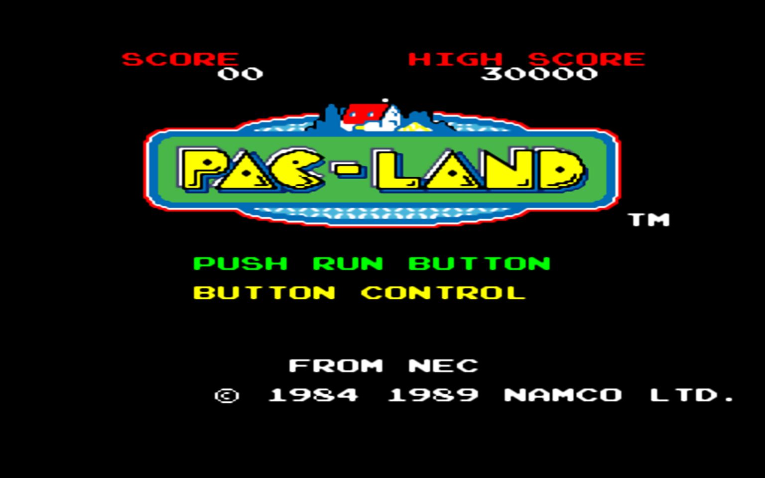 [TAP/PCE] PacLand