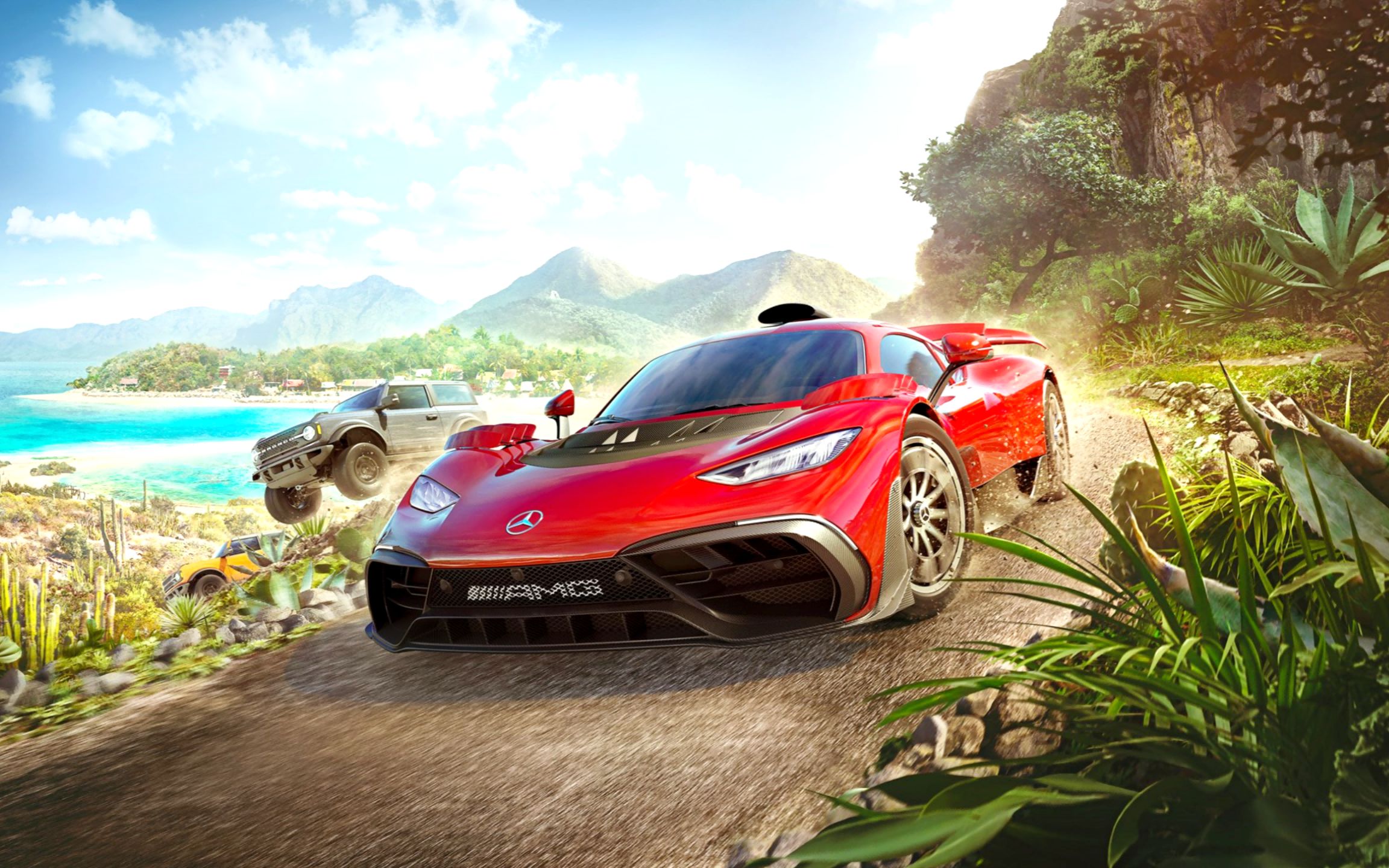 极限竞速:地平线5 最高画质下的开场震撼无比!