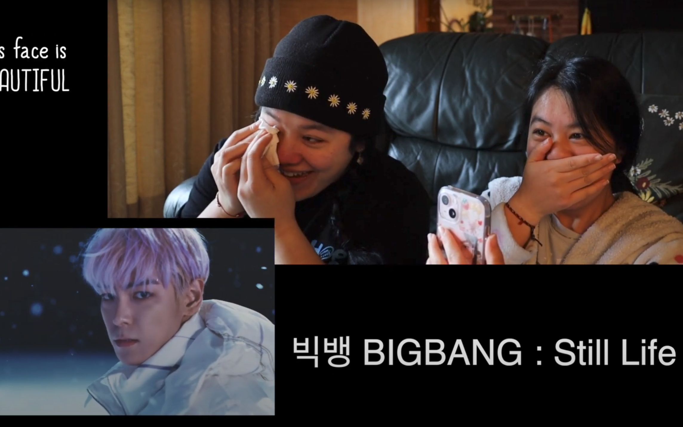 [图]【BIGBANG】ChaHawj react to 'STILL LIFE'