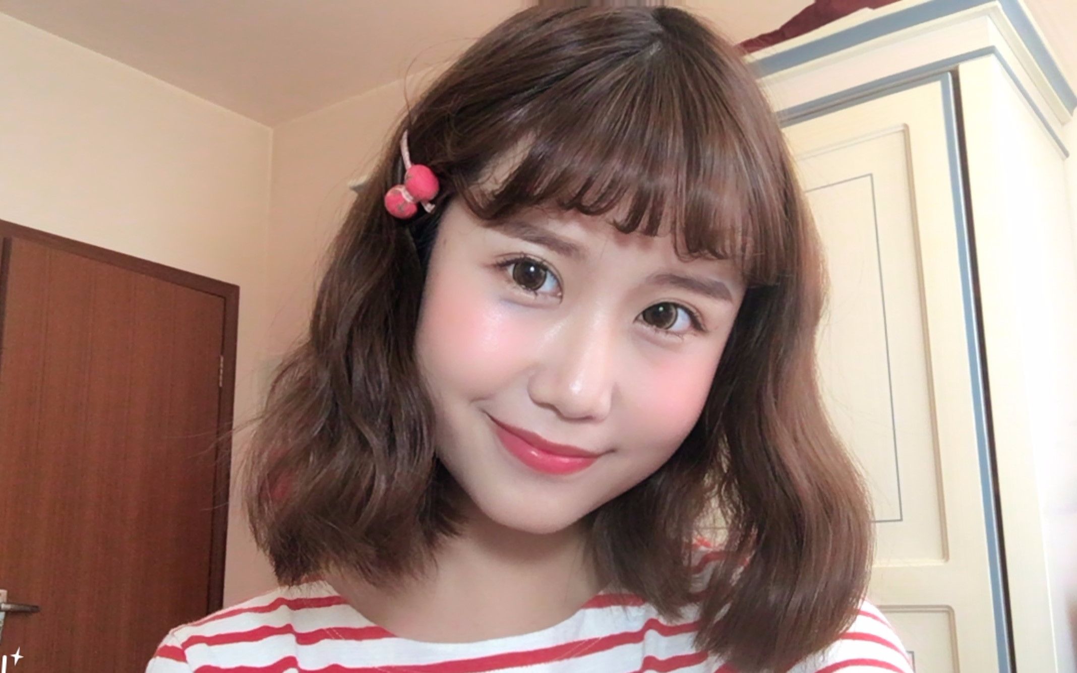 适合学生的西柚色妆容分享