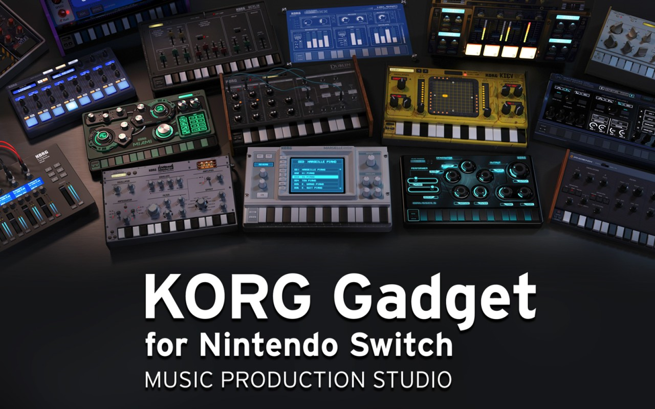 [图]The Best of sanodg's making music - Korg Gaget For Nintendo Switch