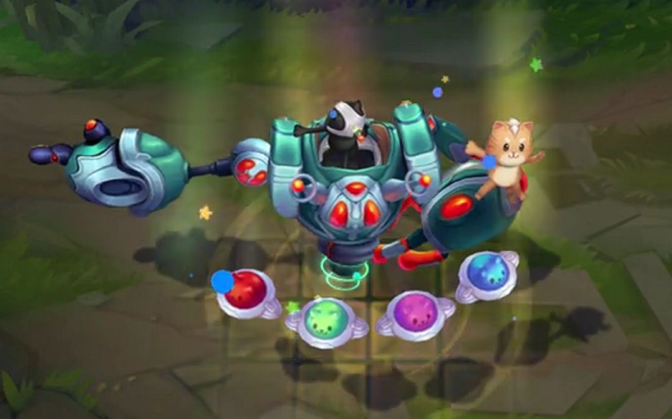 英雄联盟太空律动系列布里茨预览