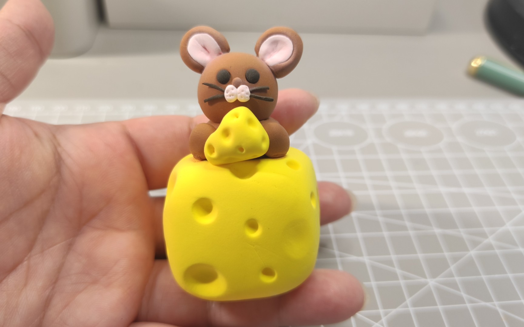 超轻粘土*偷吃奶酪的鼠鼠～_哔哩哔哩_bilibili