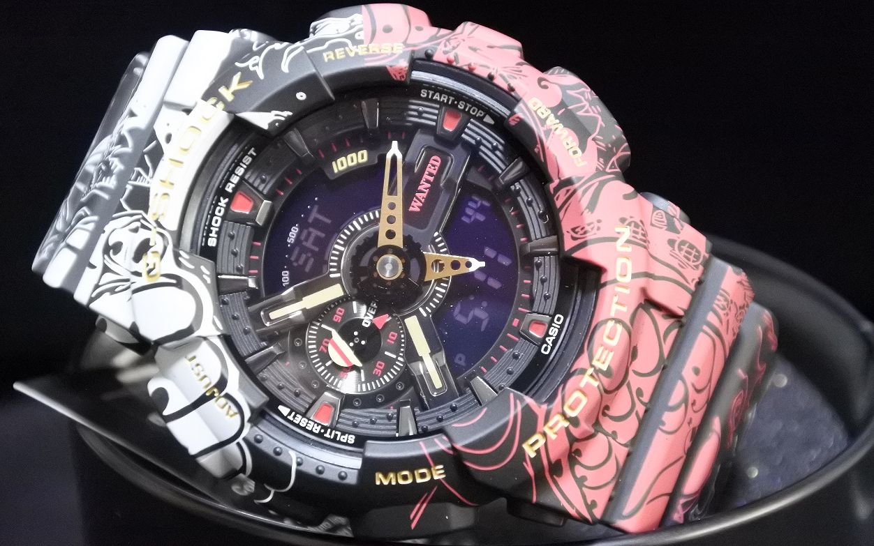 就是爱玩具不专业开箱casio卡西欧gshockxonepiece航海王联名表