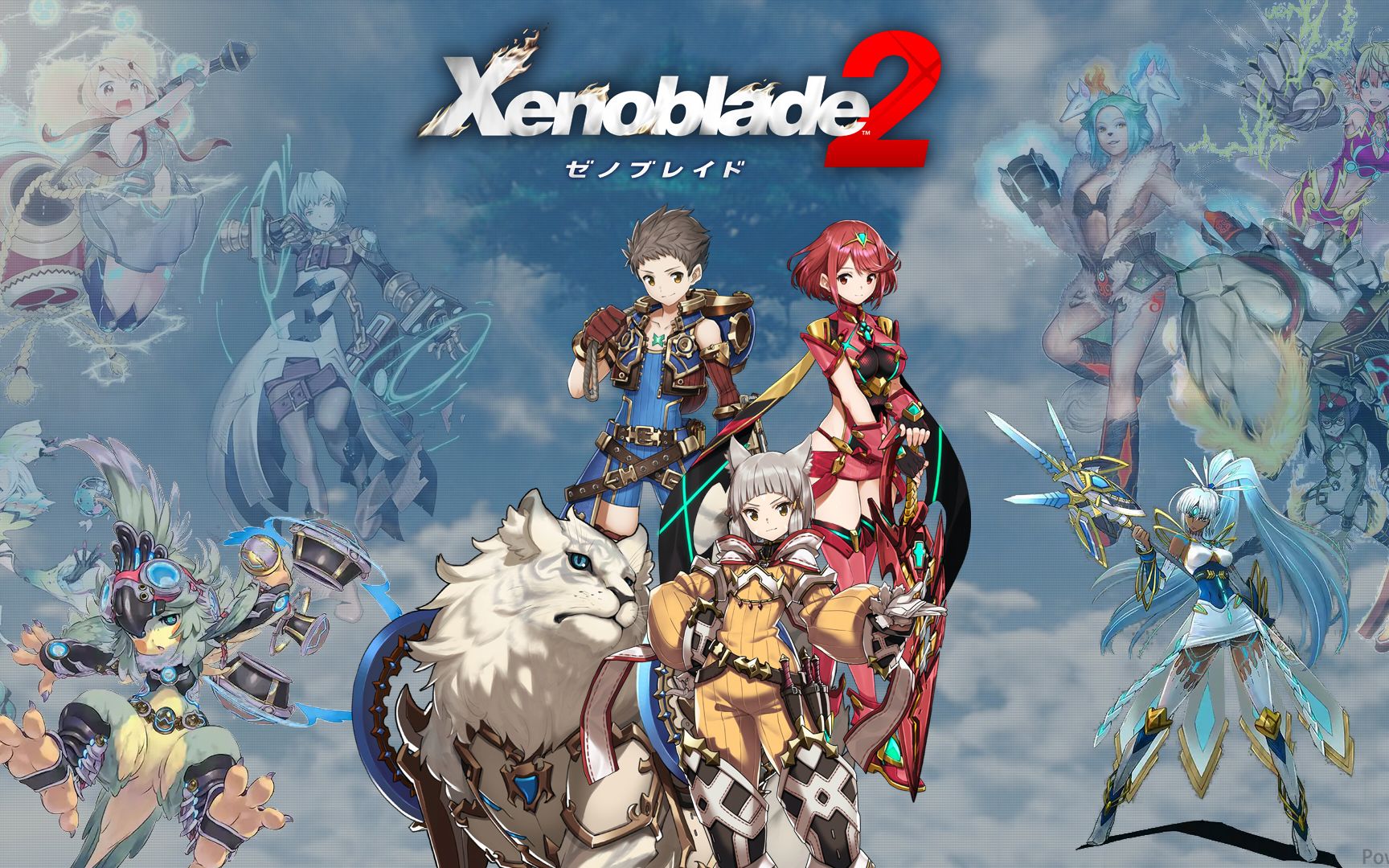 异度之刃2xenoblade2全异刃协调动画合集