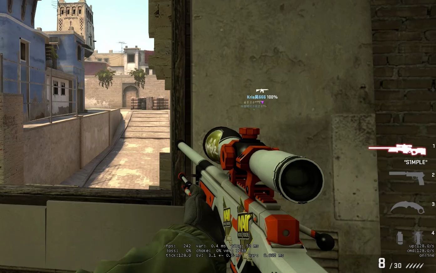 【csgo】中 路 对 狙