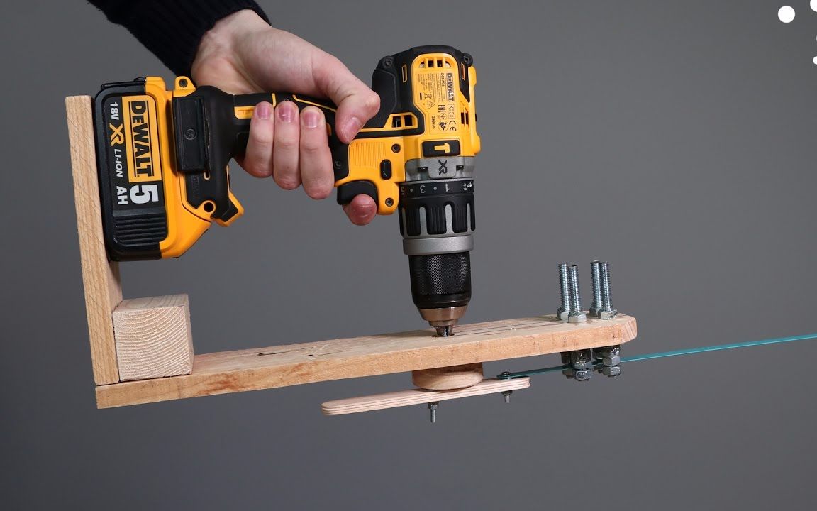 手工吧电钻改造成电动锯子_哔哩哔哩_bilibili