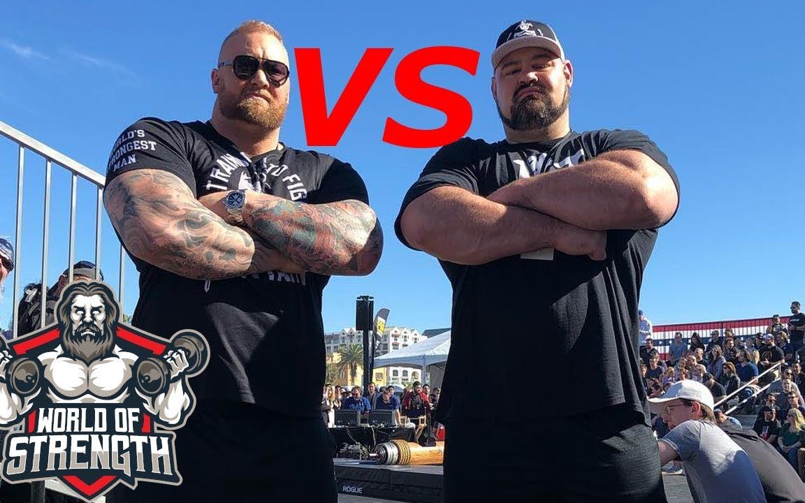 2019世界最强壮之战-大力士对决冰岛雷神vs布莱恩·肖_哔哩哔哩_bili