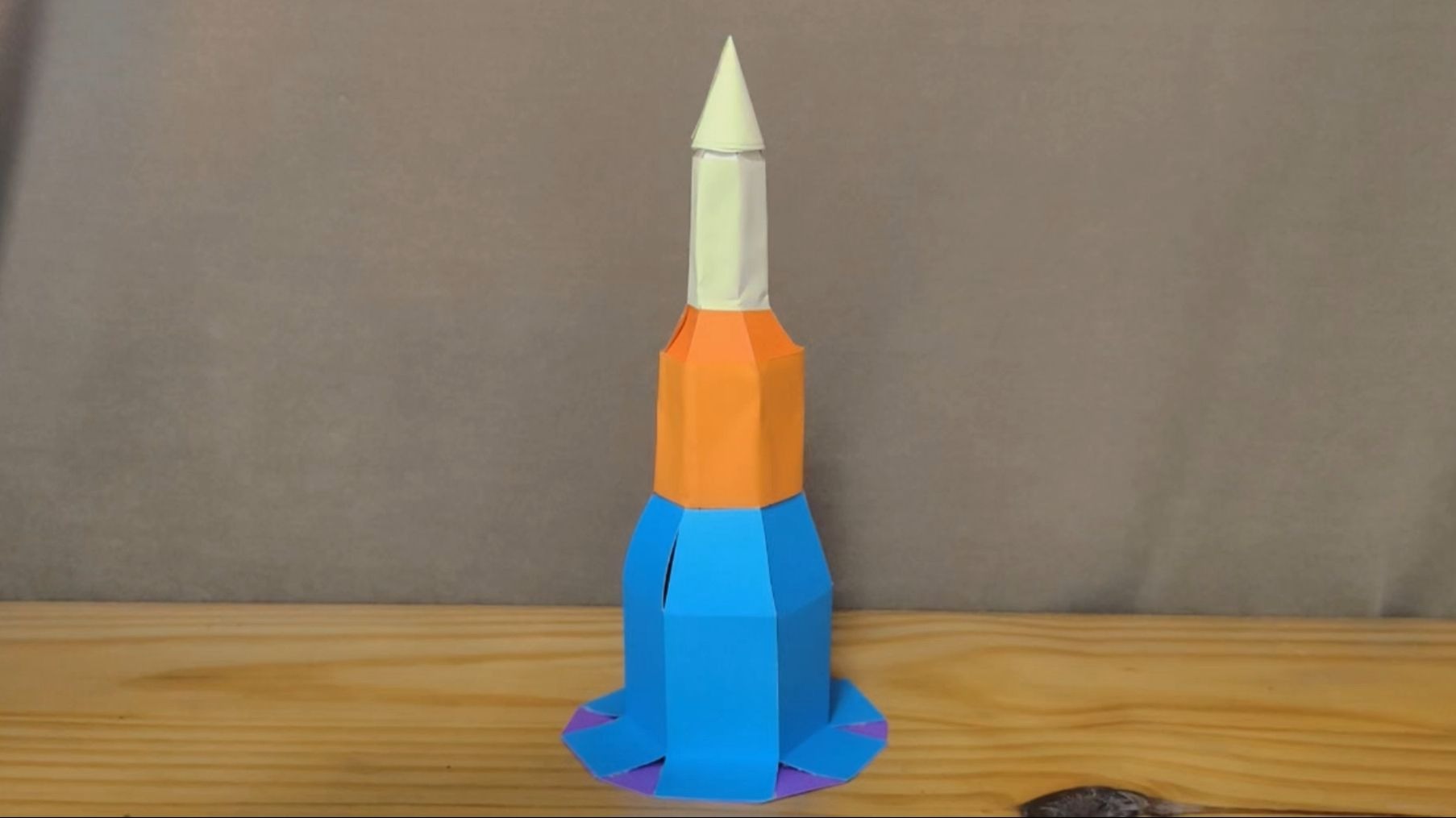 卡纸火箭