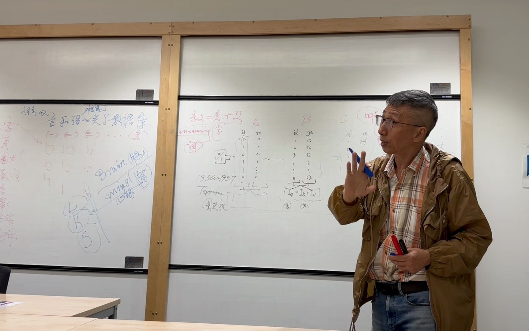 牛津融智学研究院揭牌仪式之后的第一课邹晓辉讲述言和语的关系