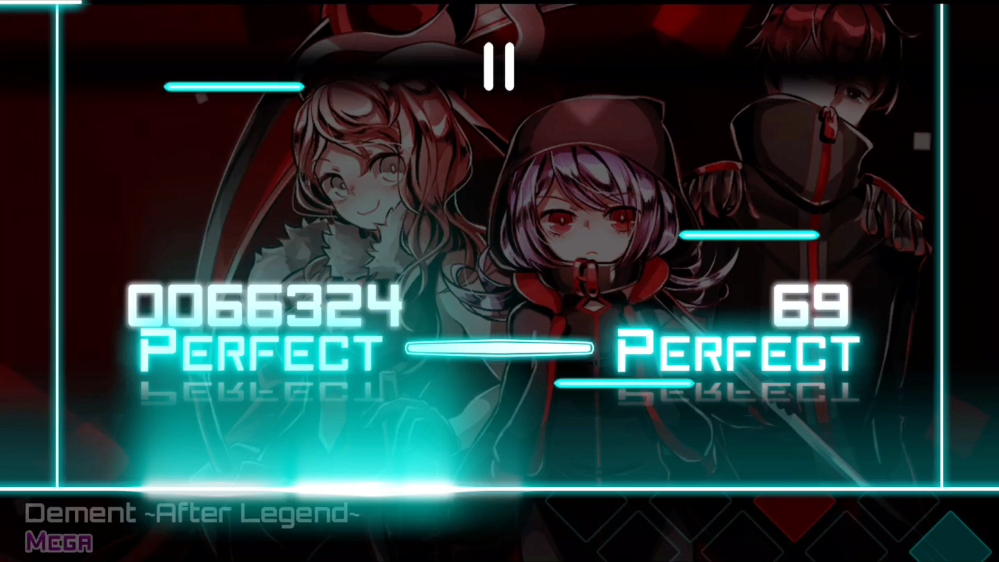 [谱面预览]Dement~after legend mega谱哔哩哔哩bilibili