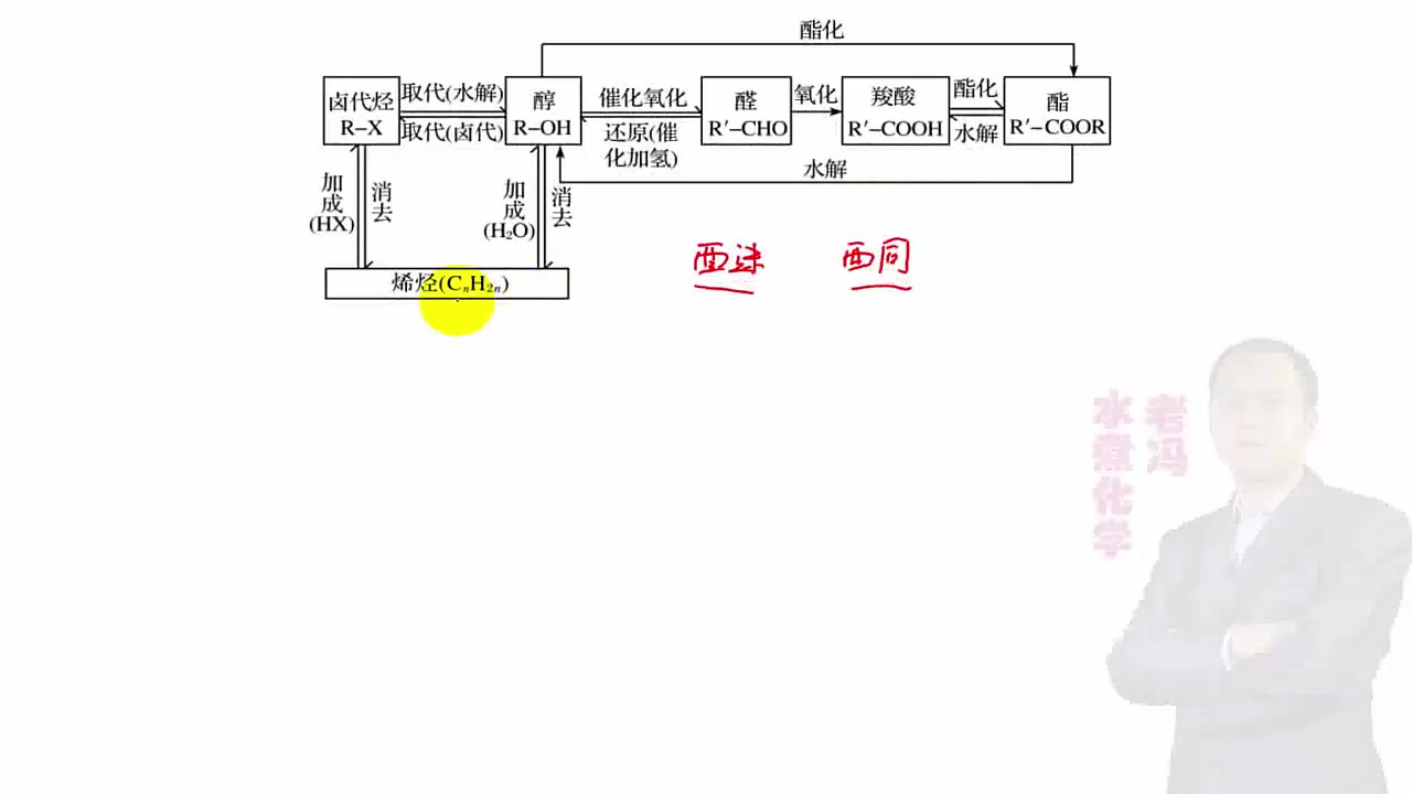 高中化学选修5有机物有机物官能团转化网络关系图这是全套课程第十九