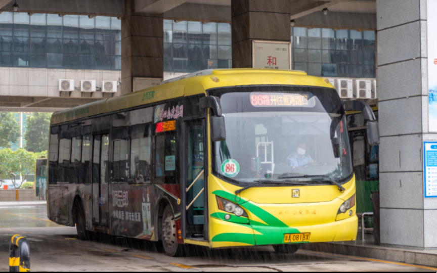 【weis vlog】椰城洋葱头——海口公交swb6121ev60乘坐体验