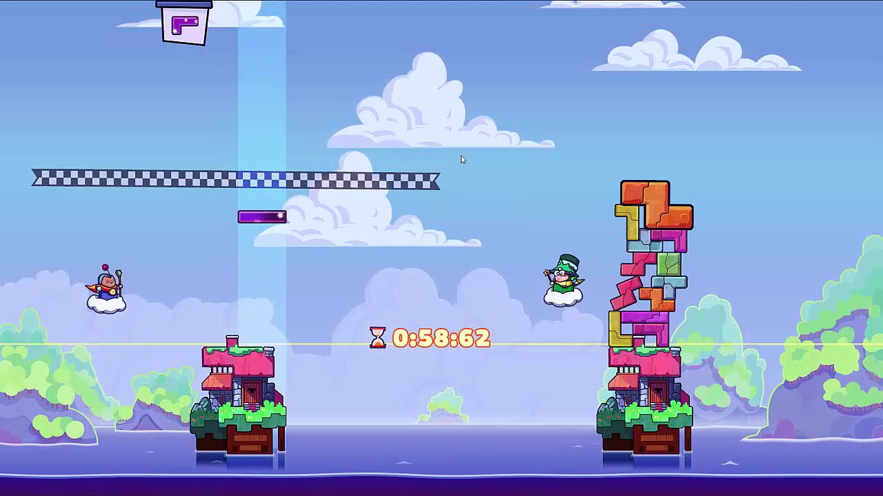 【悠兰】Tricky Towers150关通关视频(攻略向)哔哩哔哩bilibili