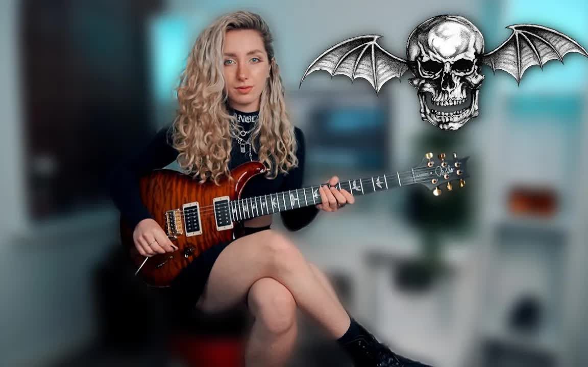 [图]HAIL TO THE KING - Avenged Sevenfold Guitar Cover by Sophie Burrell