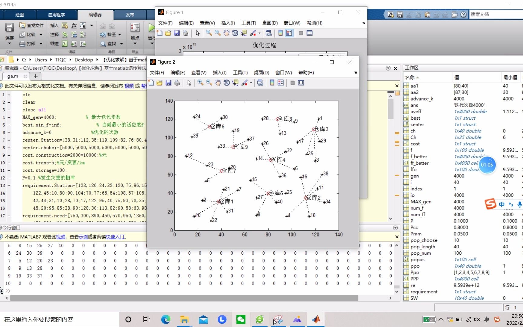 【优化求解】基于matlab遗传算法求解多城市多应急物流中心选址问题【含Matlab源码 1724期】哔哩哔哩bilibili