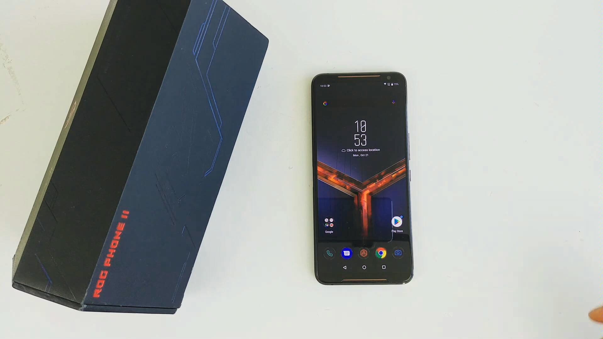 华硕rogphone2游戏手机安兔兔跑分能跑到多少