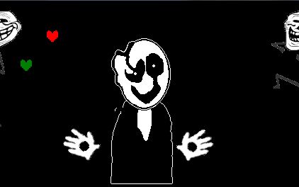 undertale有毒的gaster同人游戏up主已笑成zz