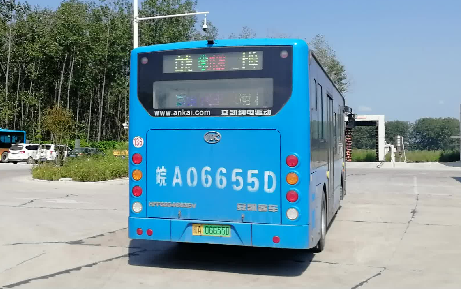 合肥公交pov系列肥东特辑全程展望d128路