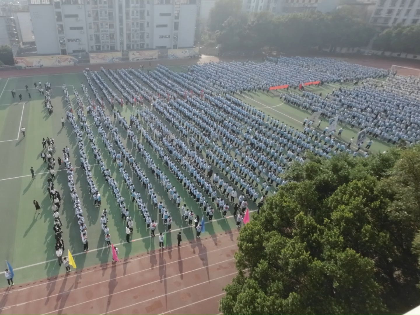 [图]【2024.10.10】赣州一中 第七十二届田径运动会 开幕式