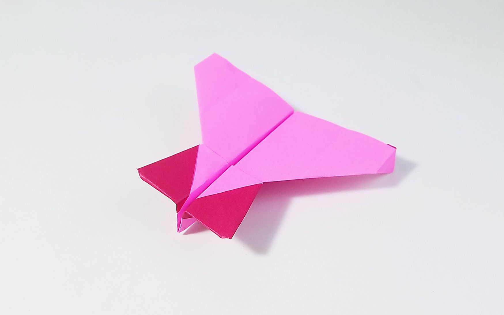 教你折纸尼基式纸飞机,特技飞行纸飞机,儿童很喜欢